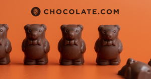 Chocolate gift card